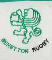 camisola Benetton Treviso Rugby simbolo